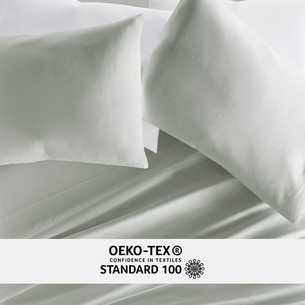 2-Pack Cotton Pillowcases 300 Thread Count in Essential Colors