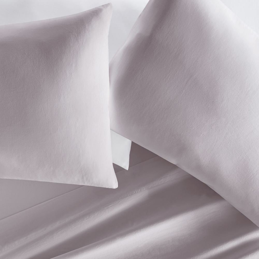 2-Pack Cotton Pillowcases 300 Thread Count in Essential Colors