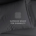 King Black 2-Pack Bed Pillowcases in Essential Colors