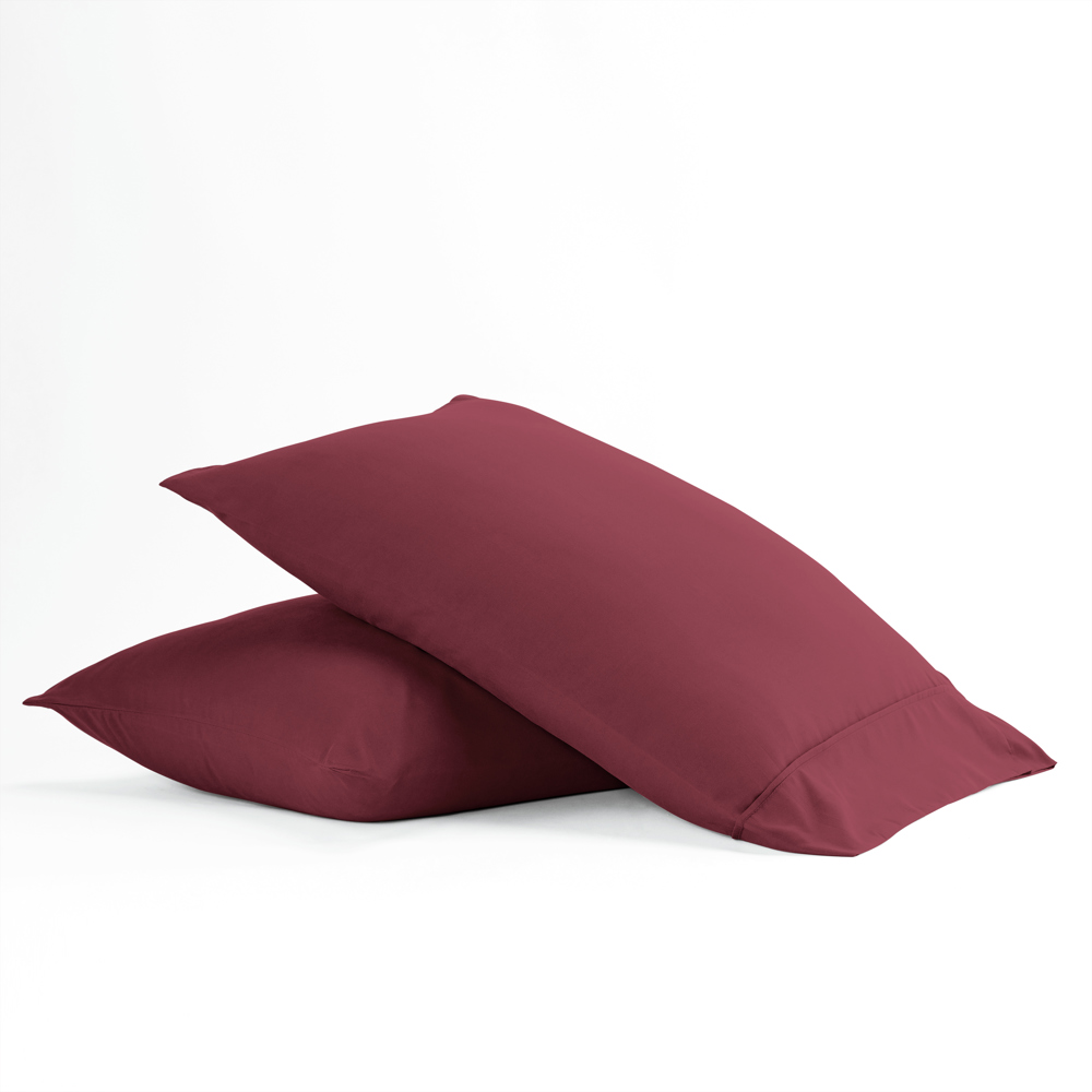 2-Pack Bed Pillowcases in Essential Colors