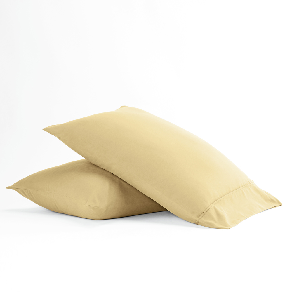 2-Pack Bed Pillowcases in Essential Colors