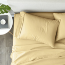 King Gold 2-Pack Bed Pillowcases in Essential Colors