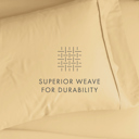 King Gold 2-Pack Bed Pillowcases in Essential Colors