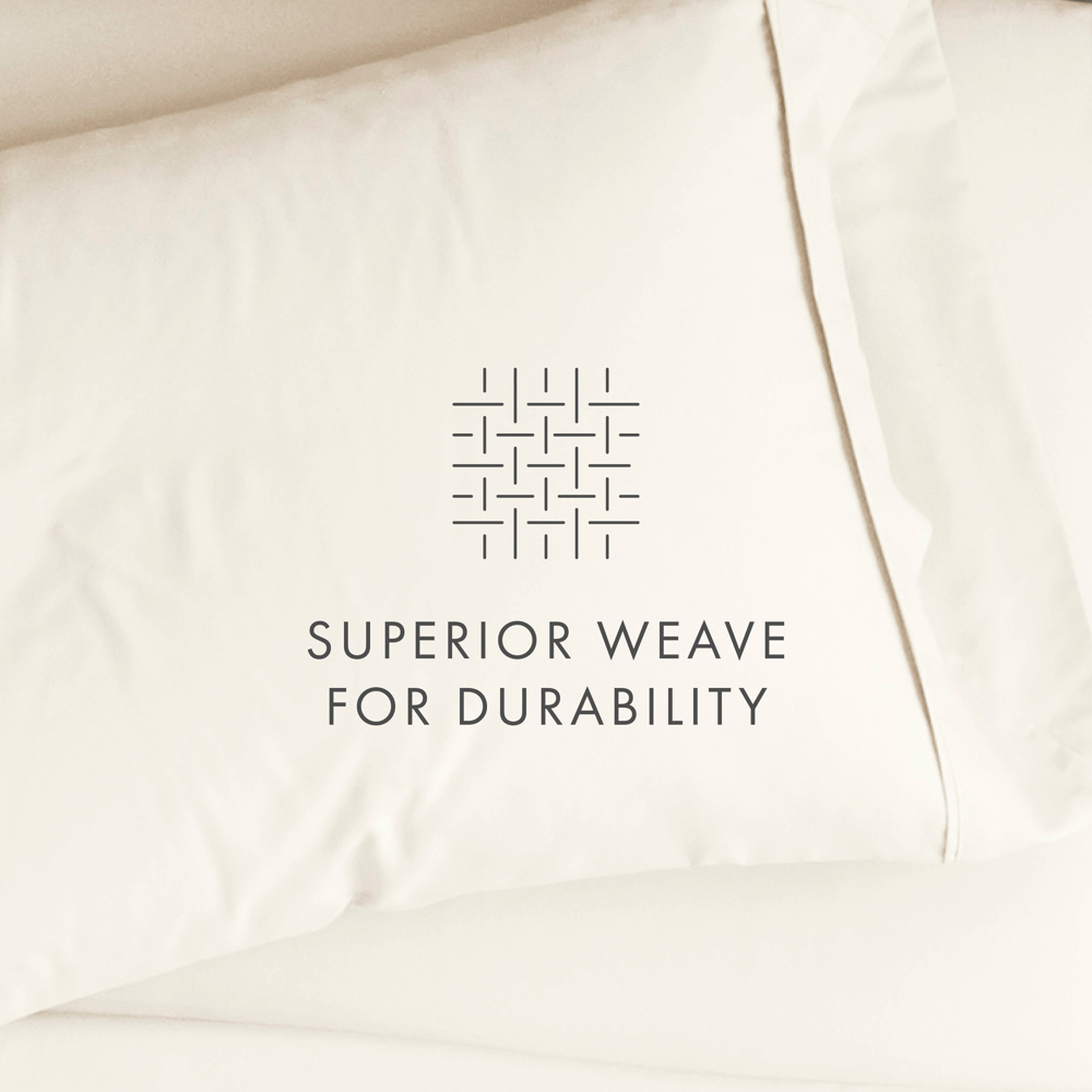 2-Pack Bed Pillowcases in Essential Colors