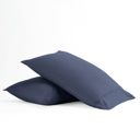 King Navy 2-Pack Bed Pillowcases in Essential Colors