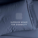 King Navy 2-Pack Bed Pillowcases in Essential Colors