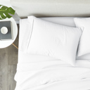 King White 2-Pack Bed Pillowcases in Essential Colors