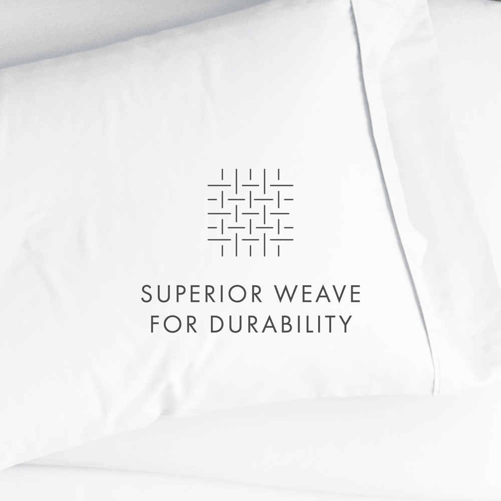 2-Pack Bed Pillowcases in Essential Colors