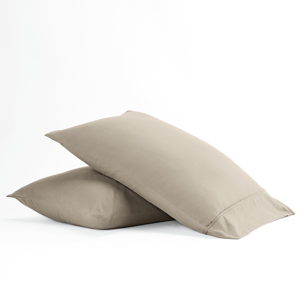 2-Pack Bed Pillowcases in Essential Colors