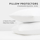  Pillow Protector - 100% Polyester Jersey Knit with Polyurethane Laminate