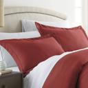 King Burgundy 2-Pack Bed Pillow Shams in Essential Colors