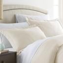 King Ivory 2-Pack Bed Pillow Shams in Essential Colors