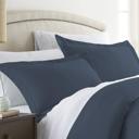 King Navy 2-Pack Bed Pillow Shams in Essential Colors