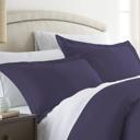 King Purple 2-Pack Bed Pillow Shams in Essential Colors