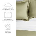 King Sage 2-Pack Bed Pillow Shams in Essential Colors