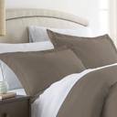 King Taupe 2-Pack Bed Pillow Shams in Essential Colors