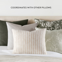 Solids Olive / Natural 2-Pack Cotton Slub Decor Throw Pillows Solids Olive & Natural