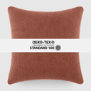 Solids Terracotta / Natural 2-Pack Cotton Slub Decor Throw Pillows Solids Terracotta & Natural