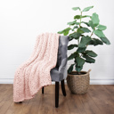  Throw Blanket Chunky Hand-Knit Oversized