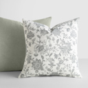  2-Pack Cotton Slub Decor Throw Pillows - Jacobean Gray