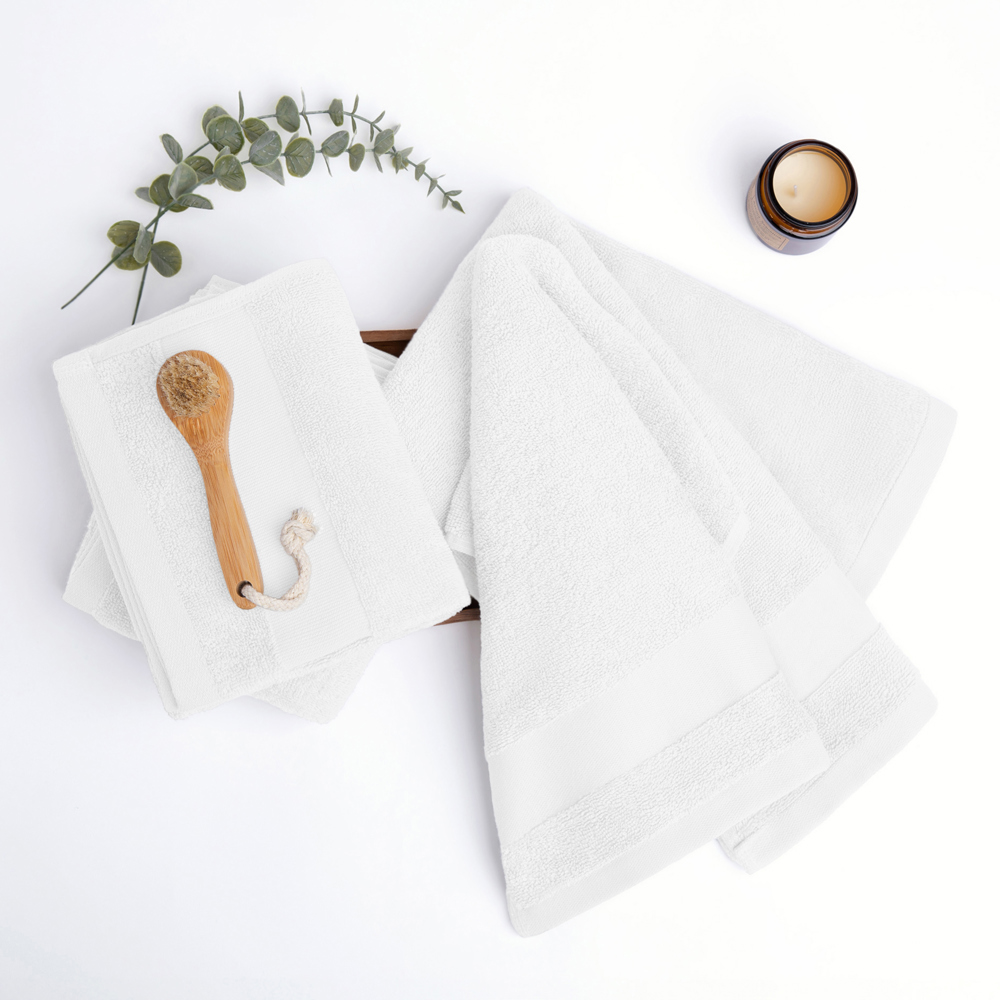 Hotel-Quality Bath, Hand and Wash Towel Sets - 100% Ring Spun Cotton, Ultra Plush, Absorbent