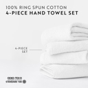  Hotel-Quality Bath, Hand and Wash Towel Sets - 100% Ring Spun Cotton, Ultra Plush, Absorbent