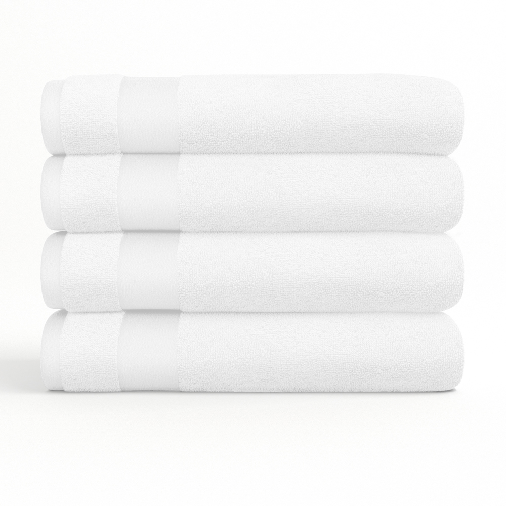 Hotel-Quality Bath, Hand and Wash Towel Sets - 100% Ring Spun Cotton, Ultra Plush, Absorbent