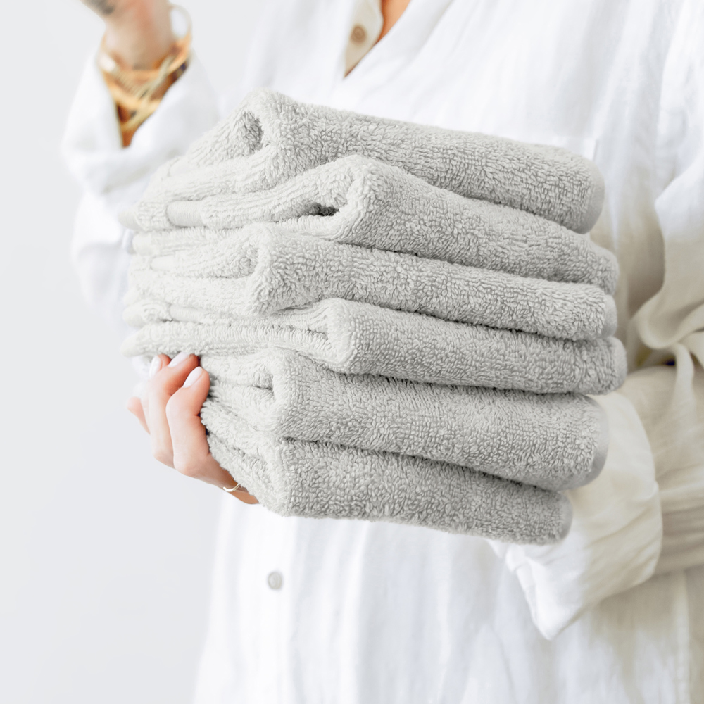 Hotel-Quality Bath, Hand and Wash Towel Sets - 100% Ring Spun Cotton, Ultra Plush, Absorbent