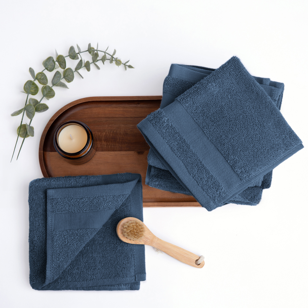 Hotel-Quality Bath, Hand and Wash Towel Sets - 100% Ring Spun Cotton, Ultra Plush, Absorbent