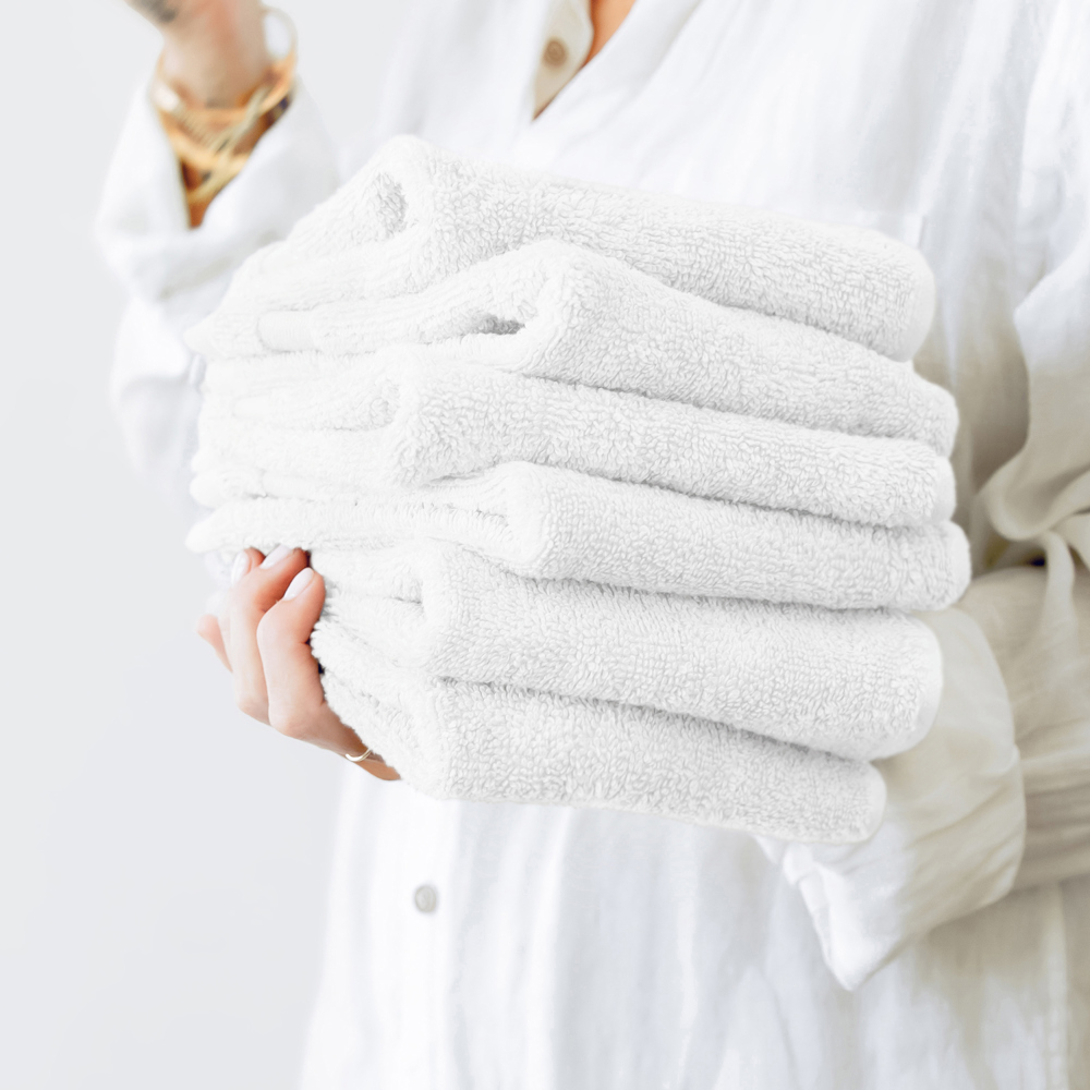 Hotel-Quality Bath, Hand and Wash Towel Sets - 100% Ring Spun Cotton, Ultra Plush, Absorbent