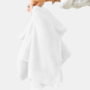 White 6-piece Hotel-Quality Bath, Hand and Wash Towel Sets - 100% Ring Spun Cotton, Ultra Plush, Absorbent