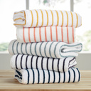  Cabana Stripe Beach Pool Towels - 100% Ring Spun Cotton, Ultra Soft, Plush and highly Absorbent, 30 x 70