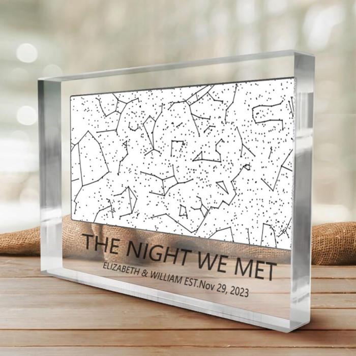 Personalized Acrylic Stand "Where It All Began" Personalized Acrylic Plaque