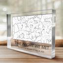  Personalized Acrylic Stand "Where It All Began" Personalized Acrylic Plaque