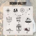  Custom Personalized Crossbody Bag – Creekside Collection with Adjustable Strap & Multiple Pockets