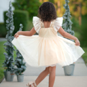  GOLD SPARKLE TUTU DRESS 