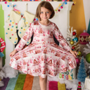 4 Winter wonderland Twirl Dress 