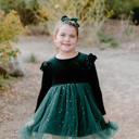 5 Green Velvet and Tutu dress 