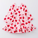 8 Valnetine Pops Ruffle Dress 