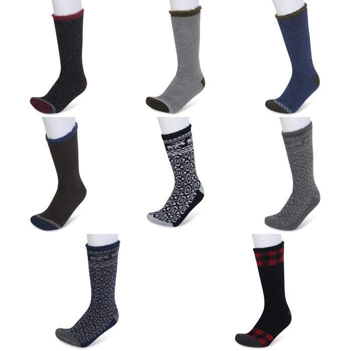 Gaahuu Mens 4x brushed thermal insulated socks