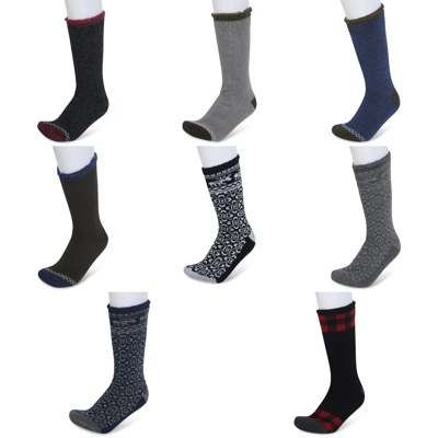 Gaahuu Mens 4x brushed thermal insulated socks