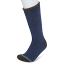 navy Gaahuu Mens 4x brushed thermal insulated socks