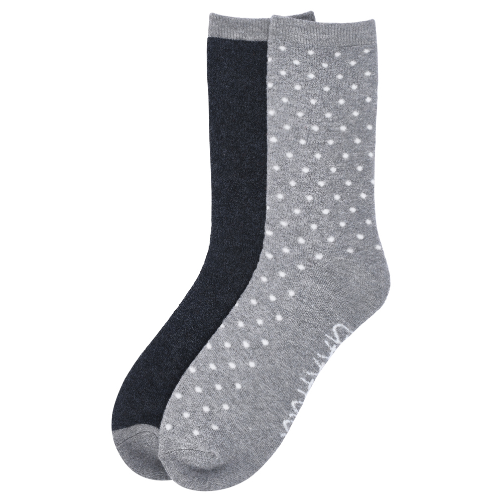 Gaahuu Womens super soft full cushioned boot socks/2 pr 