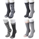  Gaahuu womens 25% wool fully cushioned thermal socks/2 pr pack