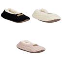  Gaahuu womens textured knit soft sole non slip ballerina slippers