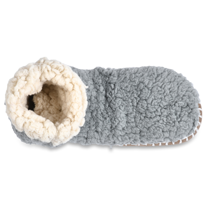 Gaahuu womens double layer faux shearling slipper sock