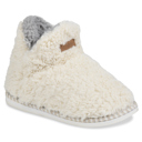 natural L Gaahuu womens berber faux shearling lined memory foam slipper boots