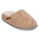 tan cozee fleece L Gaahuu Womens Memory Foam Clog Slippers