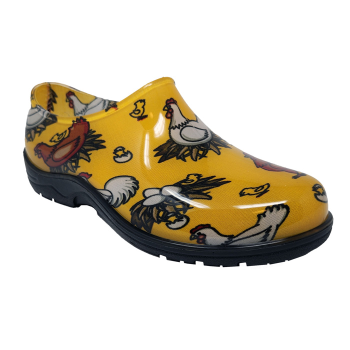 Gaahuu womens patterned waterproof garden clogs