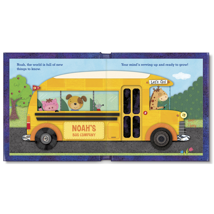 1-2-3 Blast Off With Me - Personalized Board Book